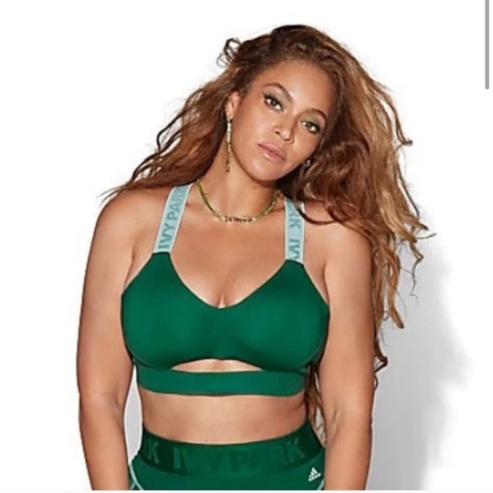 Beyonce Adidas x IVY PARK Drip 2  Cutout Sports Bra
